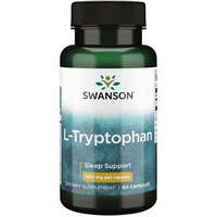 Swanson Swanson L-Tryptophan 500mg 60 kapszula (az 5HTP előanyaga)