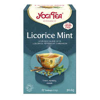 Yogi BIO Édesgyökér tea mentával 17x1,8g Yogi Licorice Mint