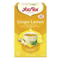 Golden Temple BIO Citromos gyömbér tea 17x1,8g Yogi Ginger Lemon