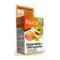 BioCo BioCo Ginkgo Biloba + 1000mg Lecitin 90db kapszula