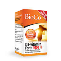 BioCo BioCo D3-vitamin Forte 4000IU 100db tabletta