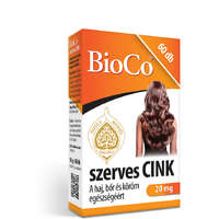 BioCo BioCo Szerves CINK 20mg 60db tabletta