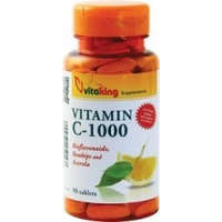 Vitaking Kft. Vitaking C-1000 Bioflavonoid Acerola 90 tabletta