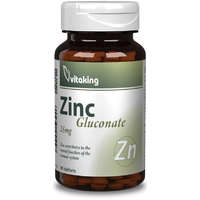 Vitaking Kft. Vitaking Cink-glükonát 25 mg (90) tabletta
