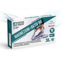 Natur Tanya® Natur Tanya® Vegán Magnézium+aktív B6 30 db kapszula magnézium-biszglicinát-kelát