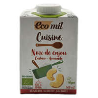 Ecomil BIO Kesudió tejszín cukormentes 500ml Ecomil konyhai főzőalap