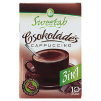  Sweetab Light 3in1 diétás csokoládés cappuccino 10 db 100 g