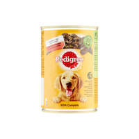  Pedigree konzerv teljes értékű kutyaeledel felnőtt kutyák számára marhával 400 g