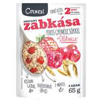  Cornexi piros gyümölcsös zabkása chia maggal, édesítőszerrel, hozzáadott cukor nélkül 55 g