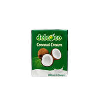 Delcoco Delcoco Kókusztejszín (kókuszkrém) 200ml 24% kókuszolaj tartalommal