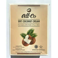 all-co All-co Kókusztejszín (kókuszkrém) 200ml 24% kókuszolaj tartalommal