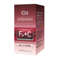 Flavin7 E-lit vitamin - Vas+C-vitamin 60db kapsz.