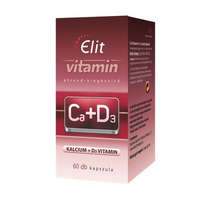 Flavin7 E-lit vitamin - Ca+D3-vitamin 60db kapsz.
