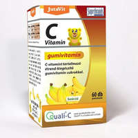 Jutavit JutaVit C vitamin Gumivitamin banán ízű, 60db