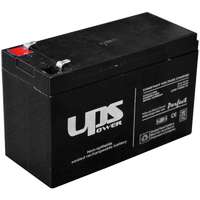  UPS 12V 7Ah 12V, 7 Ah, zselés, ólom akkumulátor, gondozásmentes, 151x98x65mm, 2.05kg.