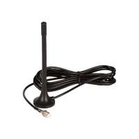 Tell TELL GSM 2J-300 antenna, 0dB-es körsugárzó GSM botantenna, mágneses rögzítőtalp, 2,5m vezeték, FME-F