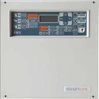 Inim IMT-SL020/2 Inim SmartLine 2. verziós hagyományos tűzjelző (és oltásvezérlésre bővíthető) központ, 2 zónával (nem bővíthető), zónánkénti I/O terminálla (egyedileg programozhatók), 1,5A tápegységgel