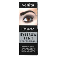 Venita Henna Color szemöldök-szempilla festék por+emulzió fekete