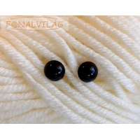 Biztonsági szem, fekete 12mm - 1pár