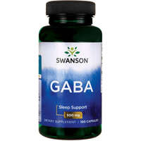 Swanson Swanson GABA 500mg 100 kapszula gamma-amino-vajsav