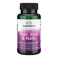 Swanson Swanson Hair, Skin & Nails 60 tabletta Haj, bőr, köröm komplex