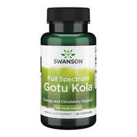 Swanson Swanson Gotu Kola (Tigrisfű) kivonat 435 mg 60 kapszula