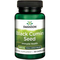 Swanson Swanson Black Cumin Seed (Feketekömény mag) 400mg 60 kapszula