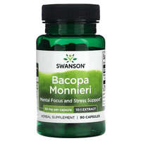 Swanson Swanson Bacopa Monnieri 50mg 90 kapszula (10:1 kivonat)