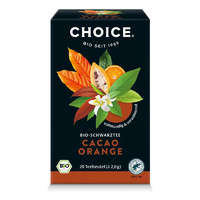 CHOICE BIO CHOICE® Kakaó-narancs fekete tea 40g Cacao orange 20 filter