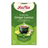 Golden Temple BIO Zöld tea gyömbérrel, citrommal Yogi Green Tea Ginger Lemon