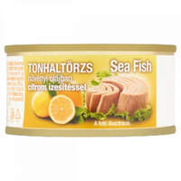  Sea Fish tonhaltörzs növényi olajban citrom ízesítéssel 80 g/ 56 g