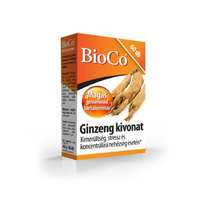 BioCo BioCo Ginzeng kivonat 60db tabletta