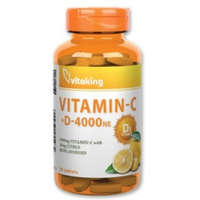 Vitaking Vitaking C-1000 + D-4000 komplex (90) tabletta