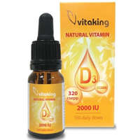 Vitaking Vitaking D3 vitamin csepp 10ml (320)