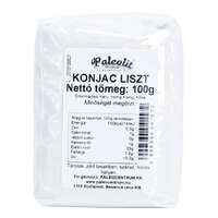 Paleolit Paleolit Konjac liszt 100g 120-200 mesh glükomannán tartalom min 90%