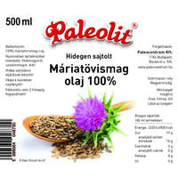 Paleolit Paleolit Máriatövismag olaj 100% 500ml hidegen sajtolt (Silybum marianum)