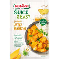  Kotányi Quick & Easy fűszerkeverék currys ételekhez 20 g