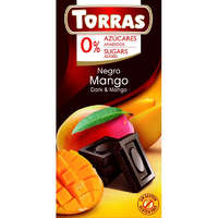 TORRAS Torras Mangós étcsokoládé maltitollal 75g