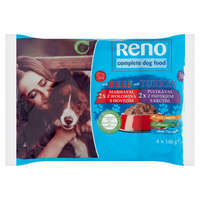  Reno Alutasakos teljes értékű kutyaeledel marhával és pulykával 4 x 100 g