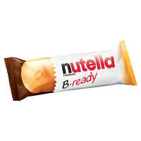  Nutella B-Ready ropogós ostya kakaós mogyorókrémmel és búzakészítménnyel töltve 22 g
