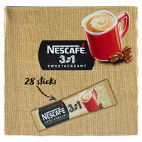  Nescafé 3in1 Sweet & Creamy azonnal oldódó kávéspecialitás 28 x 17 g (476 g)