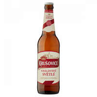  Krušovice Světlé eredeti cseh import világos sör 4,2% 0,5 l üveg
