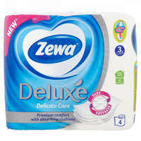  Zewa Deluxe Delicate Care 3 rétegű toalettpapír 4 tekercs