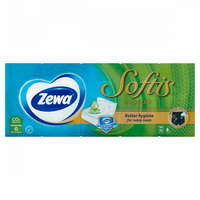  Zewa Softis Protect illatosított papírzsebkendő 4 rétegű 10 x 9 db