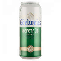  Edelweiss Hefetrüb Original szűretlen világos búzasör 5,1% 0,5 l