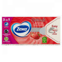  Zewa Deluxe Aroma Creamy Strawberry illatosított papír zsebkendő 3 rétegű 90 db