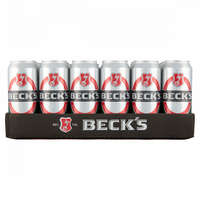  Beck&#039;s minőségi világos sör 5% 24 x 0,5 l