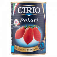  Cirio hámozott, egész szilvaparadicsom paradicsomlében 400 g
