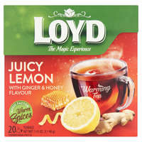  Loyd Juicy Lemon citrom, gyömbér és méz ízű gyümölcstea 20 filter 40 g