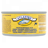  Atlantik tonhal darabok növényi olajban 185 g